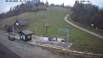 Skigebiet Hodonín bei Kunštát