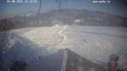 Sjezdovka, panorama východ