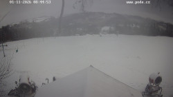 Sjezdovka, panorama východ