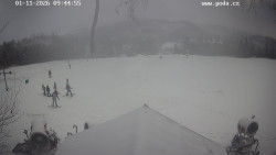 Sjezdovka, panorama východ