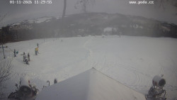 Sjezdovka, panorama východ