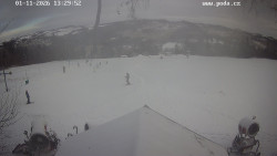 Sjezdovka, panorama východ