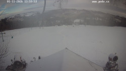 Sjezdovka, panorama východ