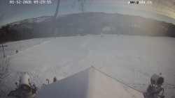 Sjezdovka, panorama východ