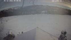 Sjezdovka, panorama východ