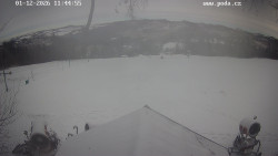 Sjezdovka, panorama východ