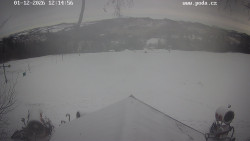 Sjezdovka, panorama východ