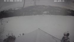 Sjezdovka, panorama východ