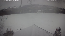 Sjezdovka, panorama východ