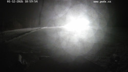 Sjezdovka, panorama východ