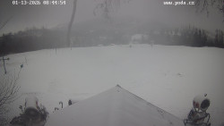 Sjezdovka, panorama východ