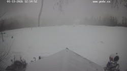 Sjezdovka, panorama východ