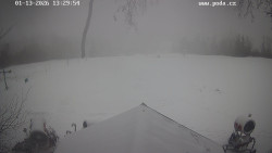 Sjezdovka, panorama východ