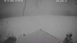 Sjezdovka, panorama východ