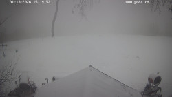 Sjezdovka, panorama východ