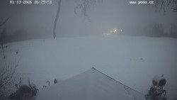 Sjezdovka, panorama východ