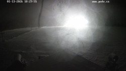 Sjezdovka, panorama východ