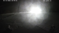 Sjezdovka, panorama východ