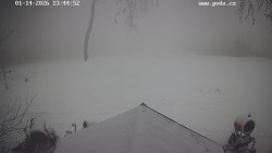 Sjezdovka, panorama východ