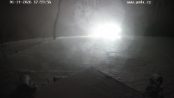 Sjezdovka, panorama východ