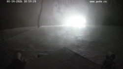 Sjezdovka, panorama východ