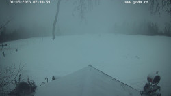 Sjezdovka, panorama východ