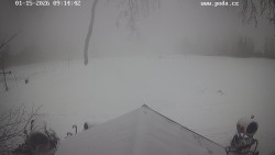 Sjezdovka, panorama východ