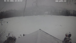 Sjezdovka, panorama východ