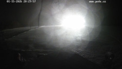 Sjezdovka, panorama východ