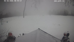 Sjezdovka, panorama východ