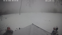 Sjezdovka, panorama východ