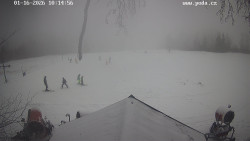 Sjezdovka, panorama východ