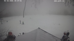 Sjezdovka, panorama východ