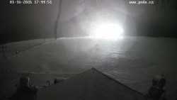 Sjezdovka, panorama východ