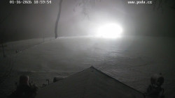 Sjezdovka, panorama východ