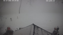 Sjezdovka, panorama východ