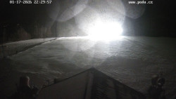 Sjezdovka, panorama východ