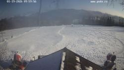 Sjezdovka, panorama východ