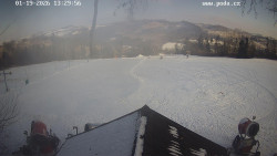 Sjezdovka, panorama východ