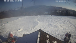 Sjezdovka, panorama východ