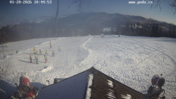 Sjezdovka, panorama východ