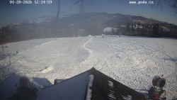 Sjezdovka, panorama východ