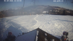 Sjezdovka, panorama východ