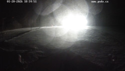 Sjezdovka, panorama východ