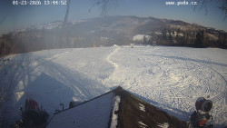 Sjezdovka, panorama východ