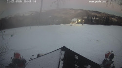 Sjezdovka, panorama východ