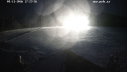 Sjezdovka, panorama východ