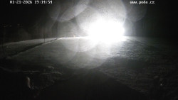 Sjezdovka, panorama východ