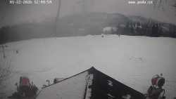 Sjezdovka, panorama východ