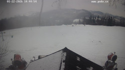 Sjezdovka, panorama východ